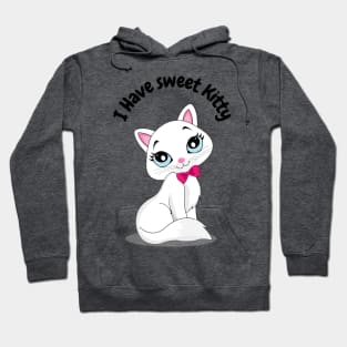 Sweety And Cute Kitty Kitties Lover Kitty Lover Hoodie